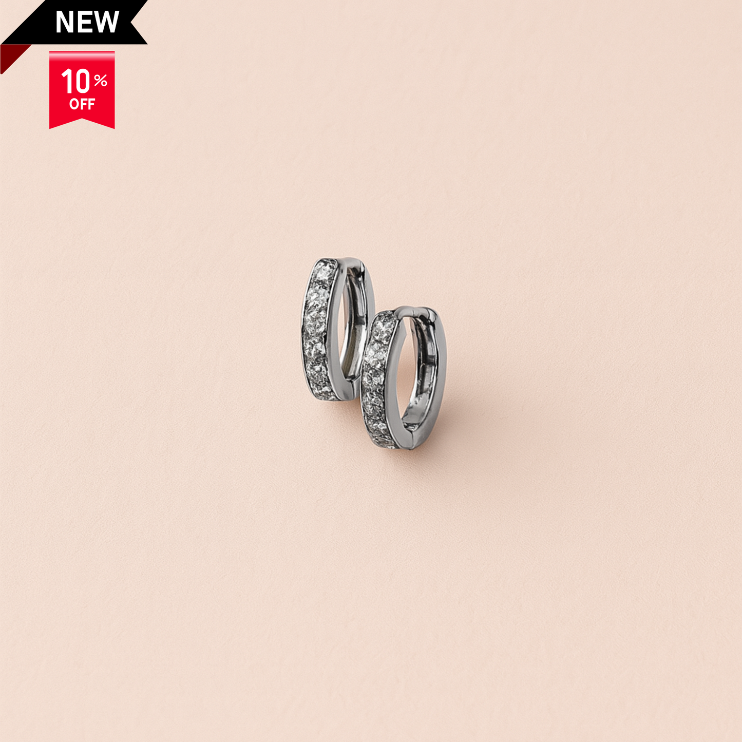 Pendientes Sublime Plateado