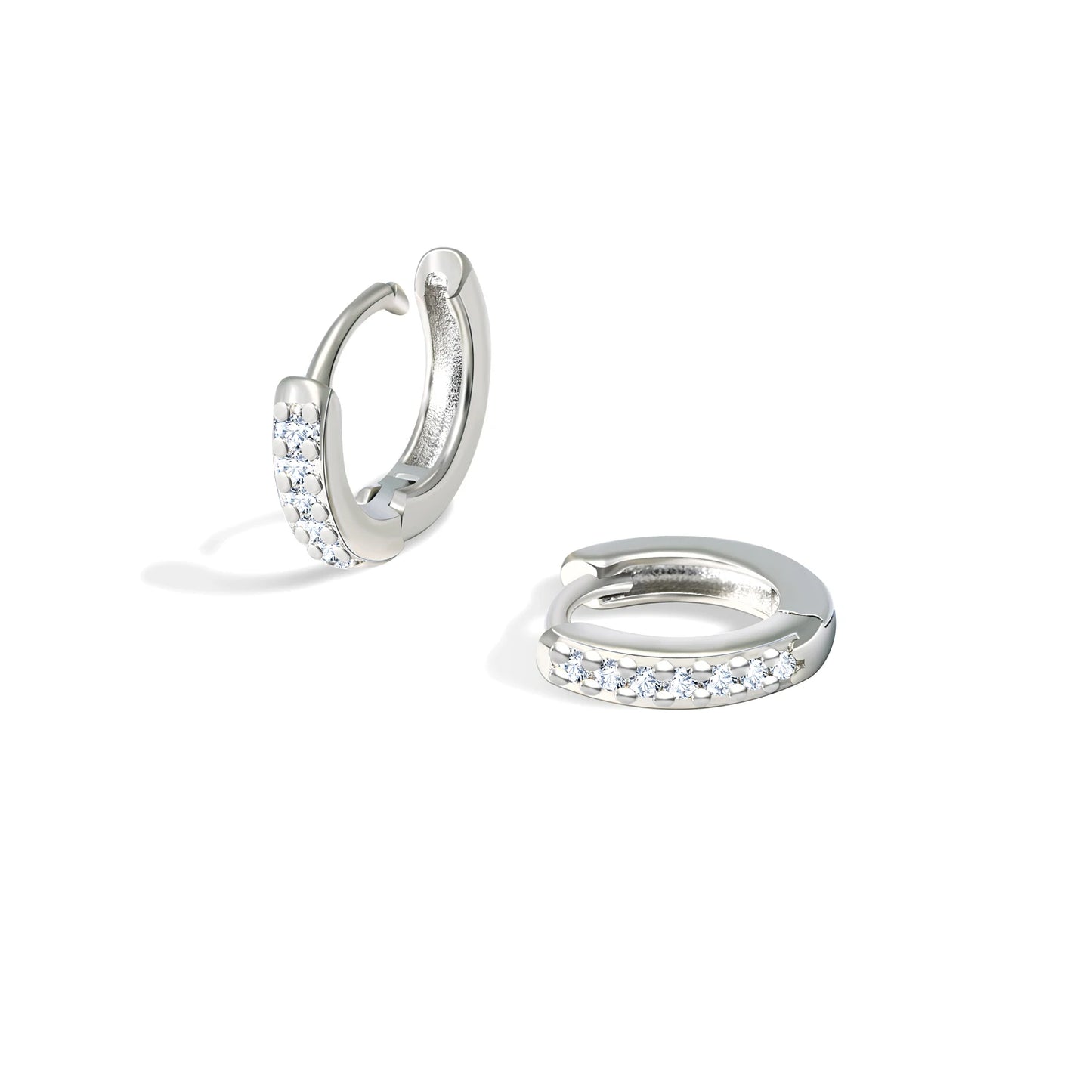 Pendientes Sublime Plateado