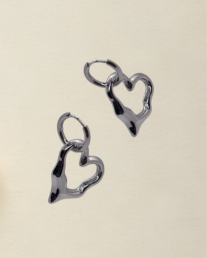 Corazones Duo Acero inoxidable