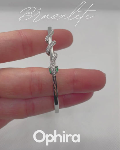 Brazalete Ophira + pendientes sublime de regalo