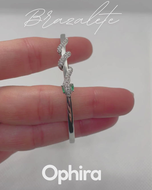 Brazalete Ophira + pendientes sublime de regalo